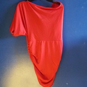 Sexy Red Party Dress/ Off Shoulder